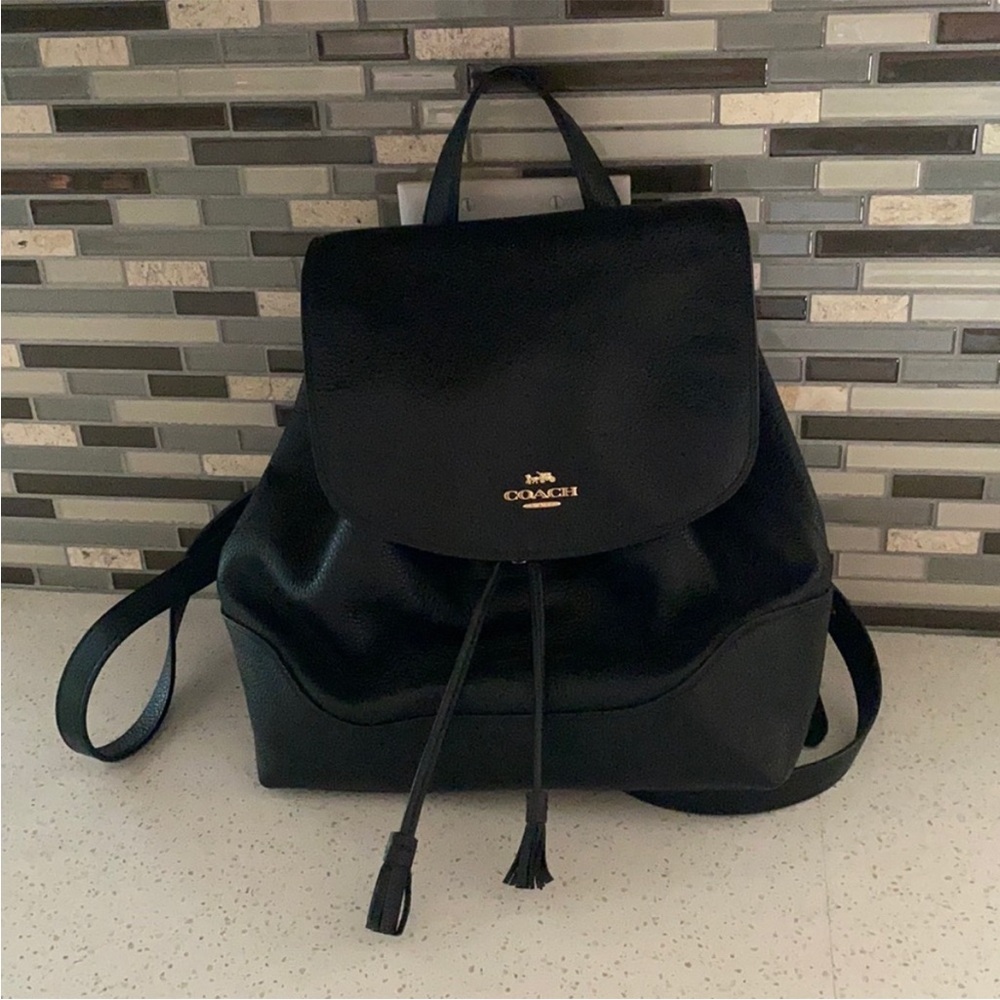 Coach Classic Black Backpack
